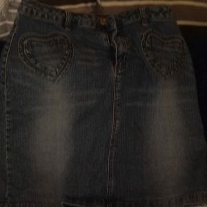 Jean skirt